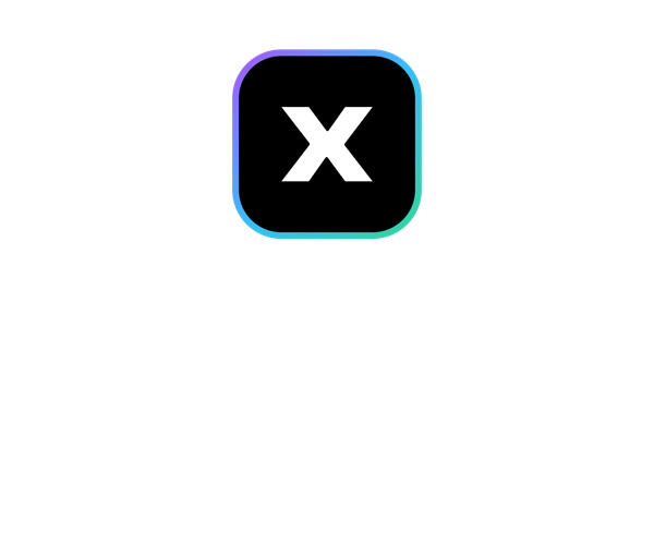 XAICORE Logo vertikal — Hell
